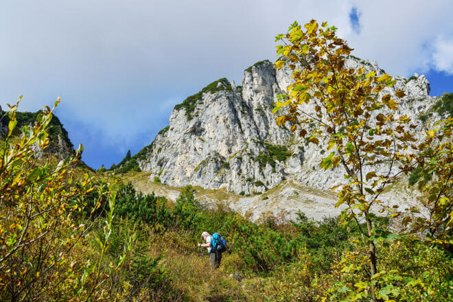 Durch das Ostertal auf die Hörndlwand