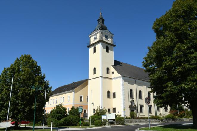 Die Pfarrkirche in Windhaag