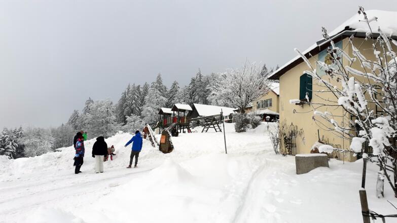 am Gisellahaus 885m vorbei