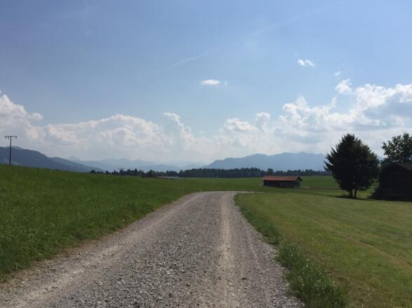 Radweg nach Ellbach