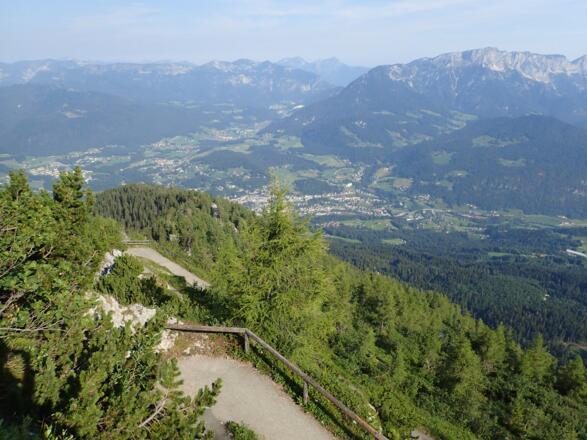 Abstieg zur Kehlsteinstraße