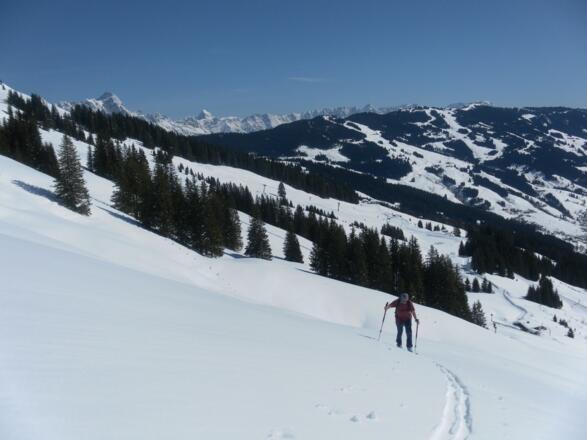 Birnhorn, Hundstod bis Hochkönig am Horizont