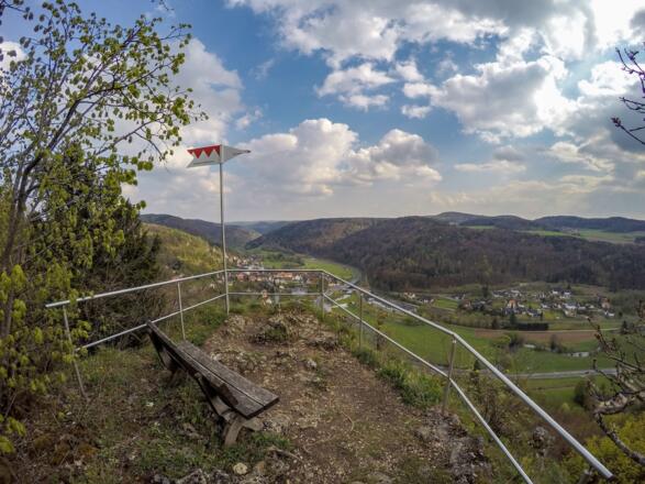 Aussicht am Brunhildenstein