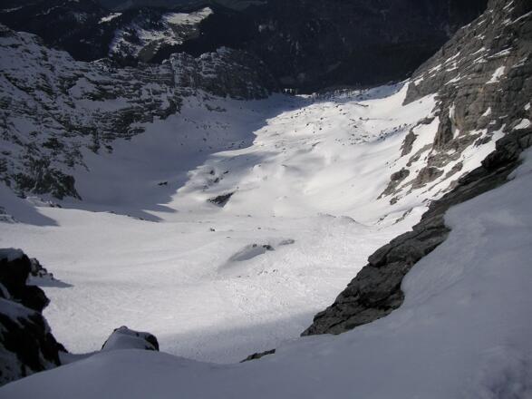 Tiefblick ins Hintereis