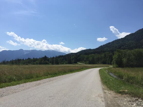 Grafenaschau Richtung Eschenlohe