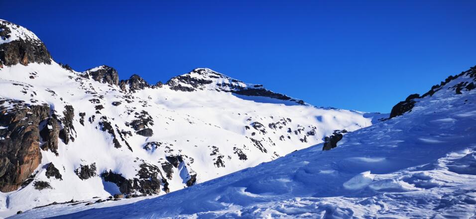 Auf Höhe vom Zirmsee