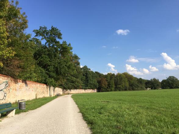 Schloßmauer Nymphenburg
