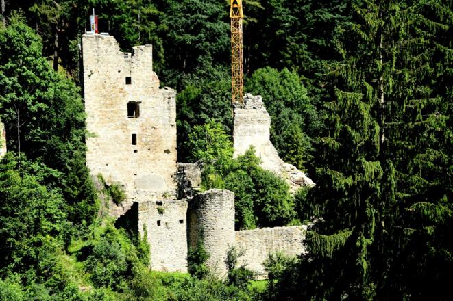 Die Burgruine Windhaag