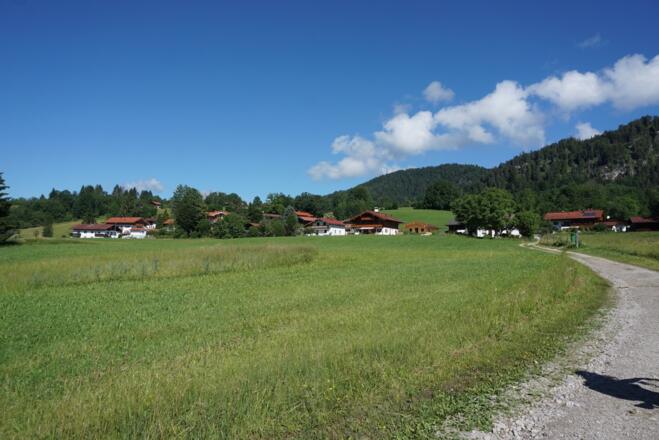 Auffahrt nach Unterbichl