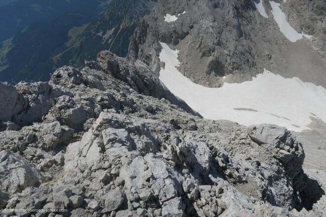 Der Grat bis zur Unteren Windlucke
