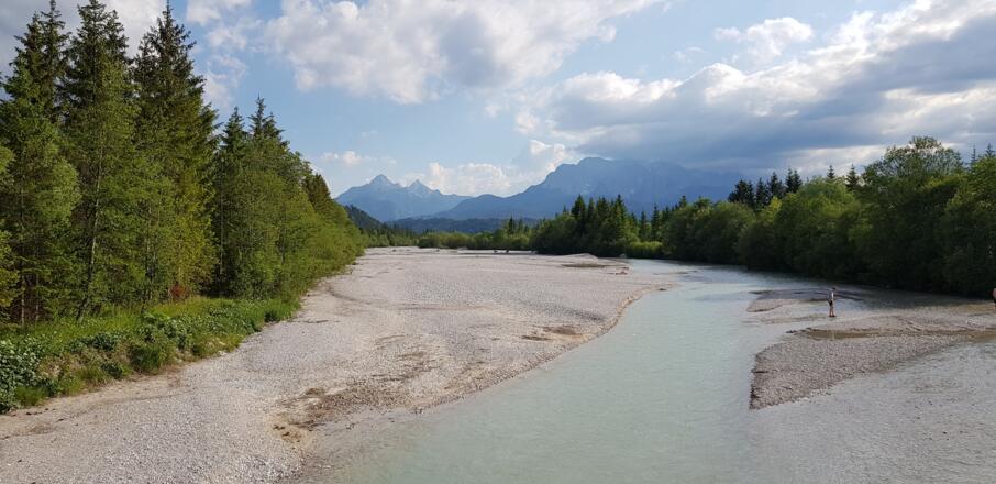 Isar - bei Wallgau