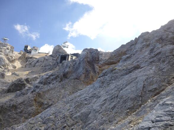 Ziel im Blick - das Zugspitzplateau