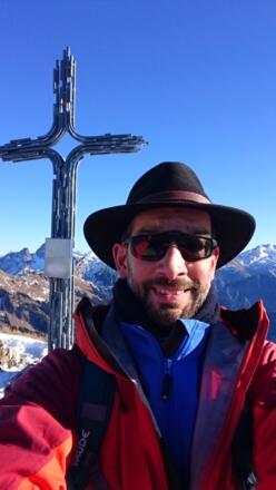 Türtschhorn - Gipfel mit interessantem Kreuz
