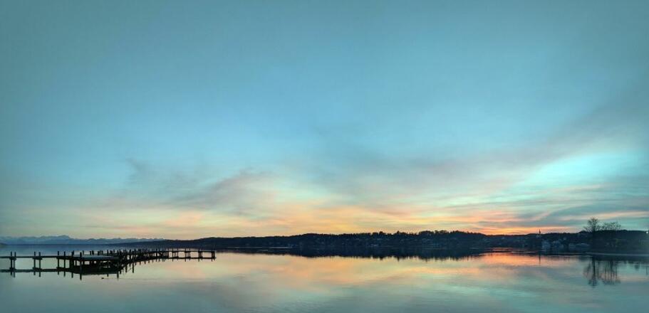 Vom Starnberger See führt die Fahrradtour zurück nach München Pasing.