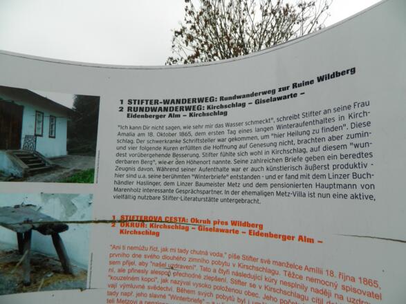 Infotafel in Kirchschlag