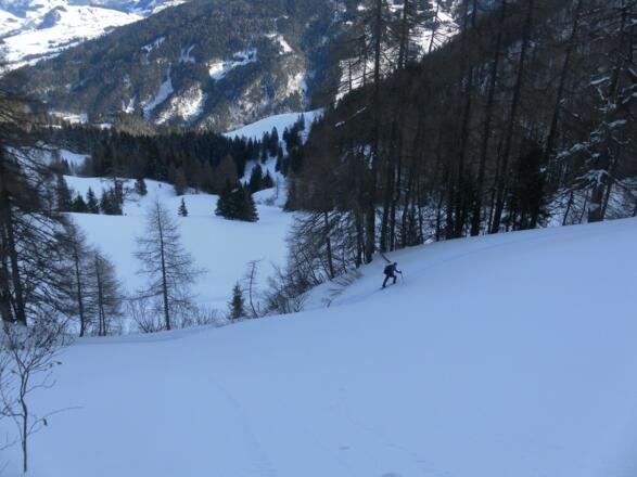 in der Steilstufe
