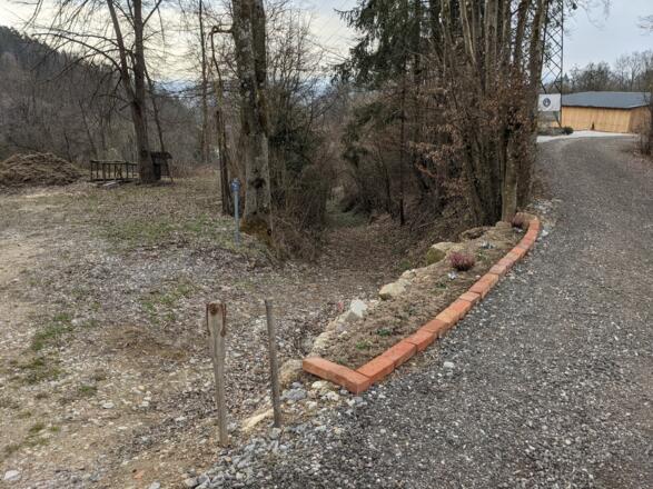 In der Mitte der Weiterweg
