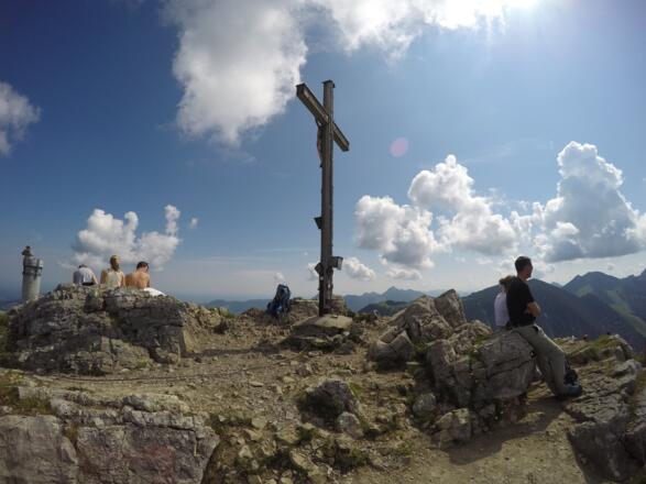 Der Brecherspitzgipfel