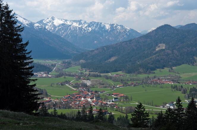 Fischbachau von oben