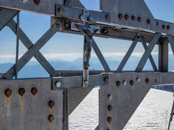 Kleines Kreuz auf dem Kuchler Kreuz.