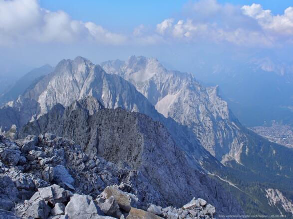 Blick vom Wönergipfel nach Westen