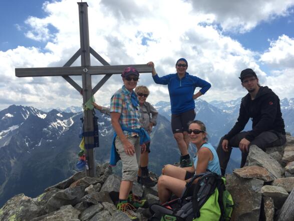 auf dem Gäsekragen 2914m