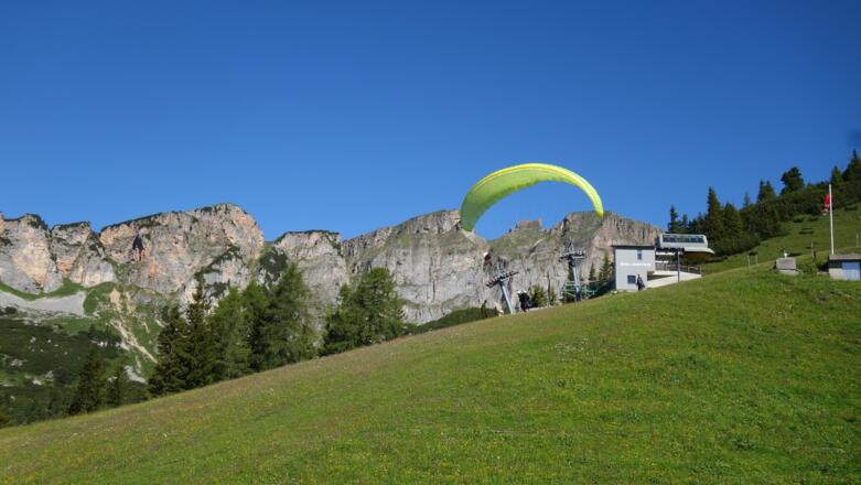 Andere Abstiegsmöglichkeit am Rofangebirge