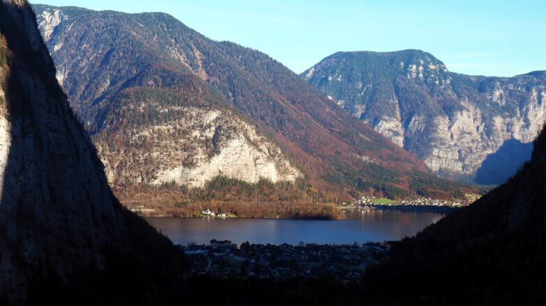 Waldbachstrub Brücke ~795m, Hallstattblick