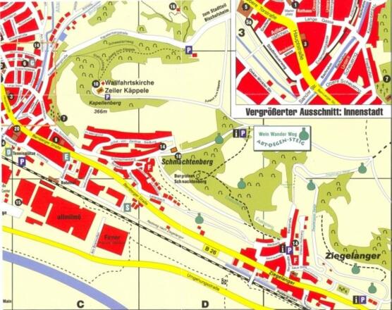 Innenstadt von Zeil am Main