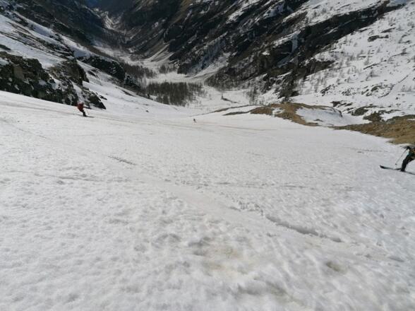 Aufstieg im oberen Fleißtal