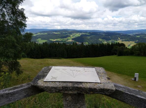 Adalbert Stifters Hochwaldblick Hemmerau