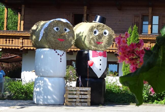 Unterwegs: Hochzeitsempfang