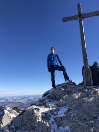 Gipfel Lacherspitze