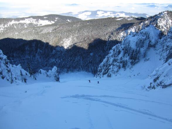 im Frillensand jeden Höhenmeter Pulverschnee nützen!