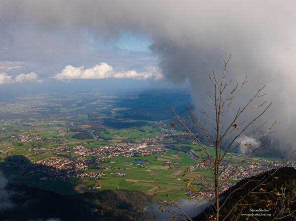 Stimmungsvoller Sonnen-Wolken-Mix.