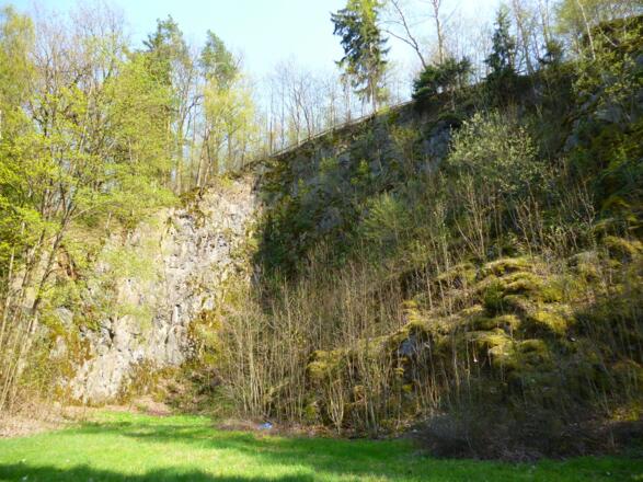 Diabas-Bruch am Labyrinthberg