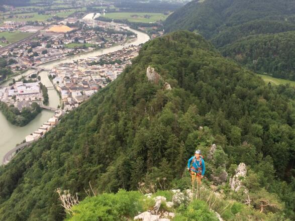 die letzten Meter zum Gipfel