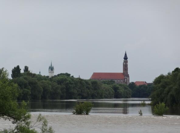 Blick auf Straubing