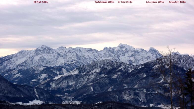 Blick zum Prielkamm