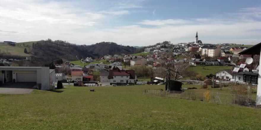 Herrlicher Ausblick auf den Ort Gramastetten