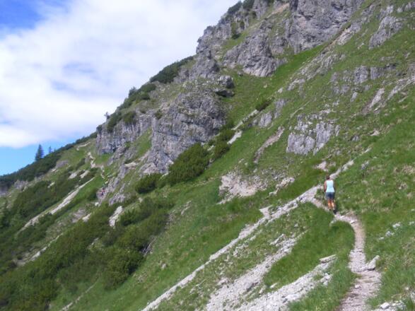 Querung zum Schinderfels