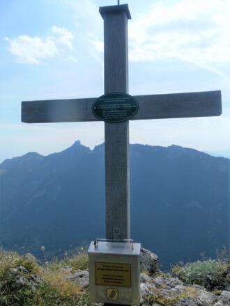 Jagerhorn, dahinter Kampenwand