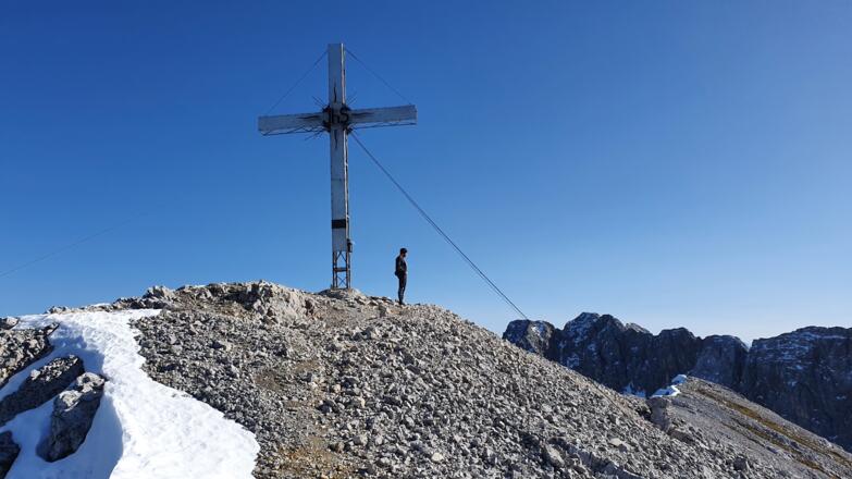 Gipfel Hoher Gleirsch