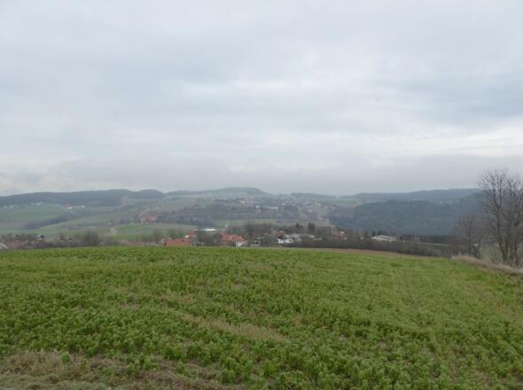 Blick auf Sattelbogen