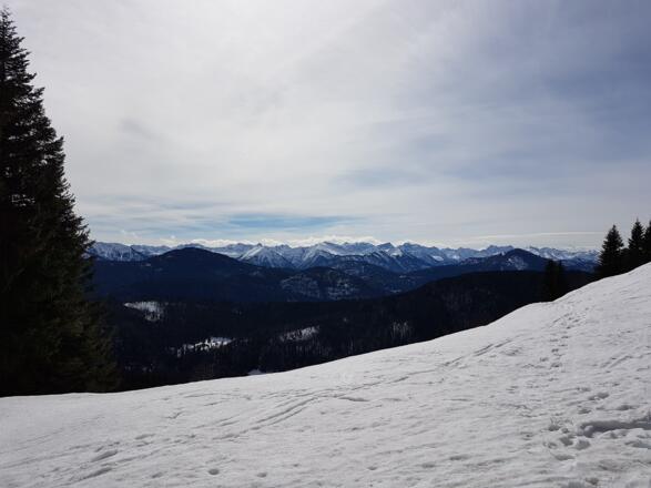 Schöner Blick Richtung Karwendel