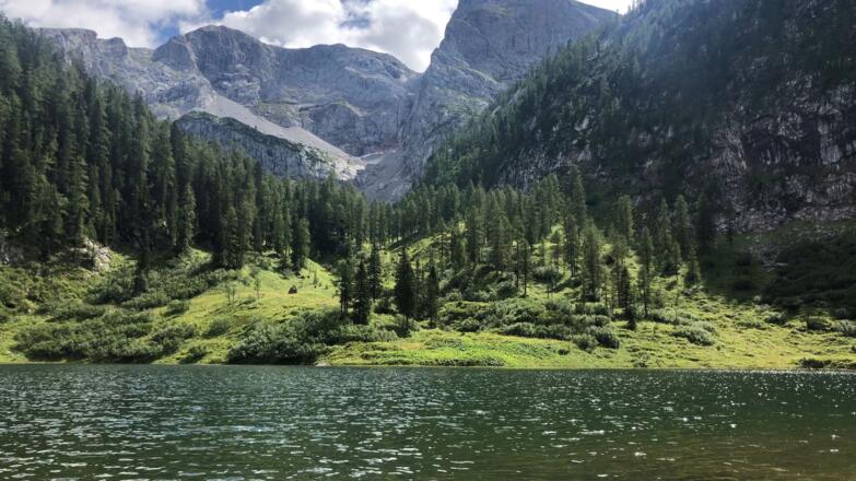 Der Grünsee im Nationalpark Berchtesgaden
