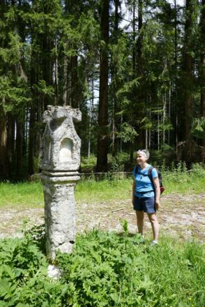 Die Route führt über die Grüne Marter zur Wallfahrtskapelle Nüchternbrunn.