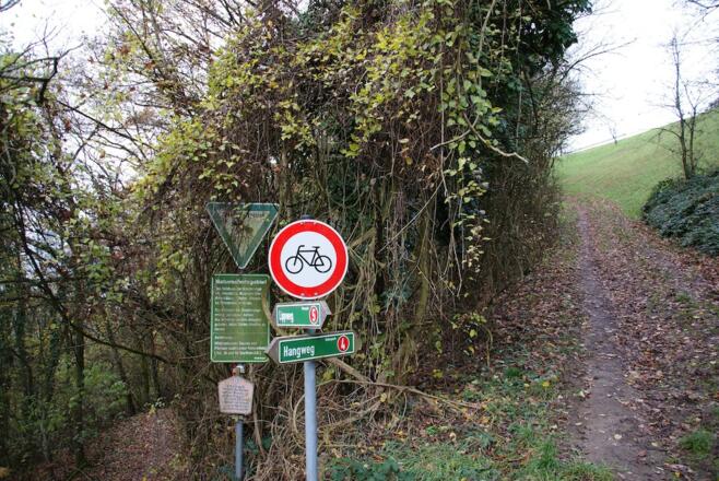 Kreuzung Hangweg (4) und Lippweg (5)