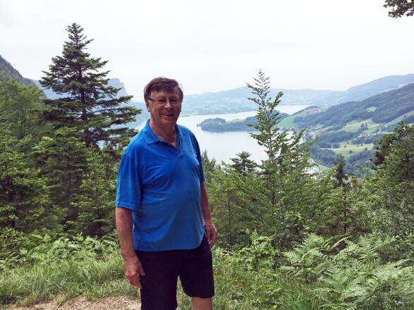 Am Berg trifft man offt langjährig gute &quot;junge Bekannte&quot;.