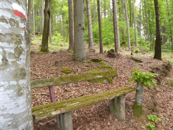 des Bankerl ist scho älter...